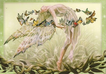 Elfe im Schmetterlingsreigen