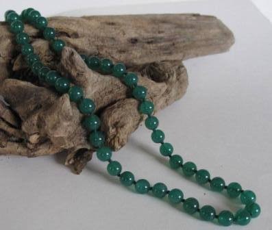 Achat grün 8x50cm geknüpft