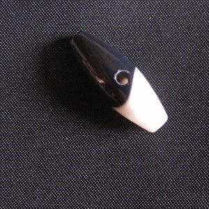 Achat schwarz Kubus Anhänger