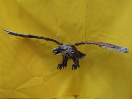 Adler zum Hängen in luftiger Höhe