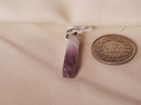 Amethyst Stäbli Anhänger