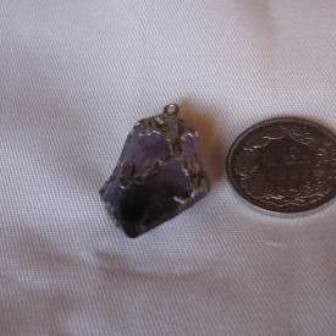 Amethyst Rohspitze Anhänger
