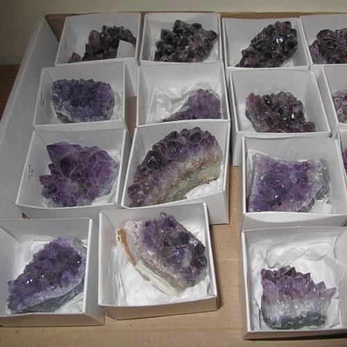 Amethyst Drusenstück roh
