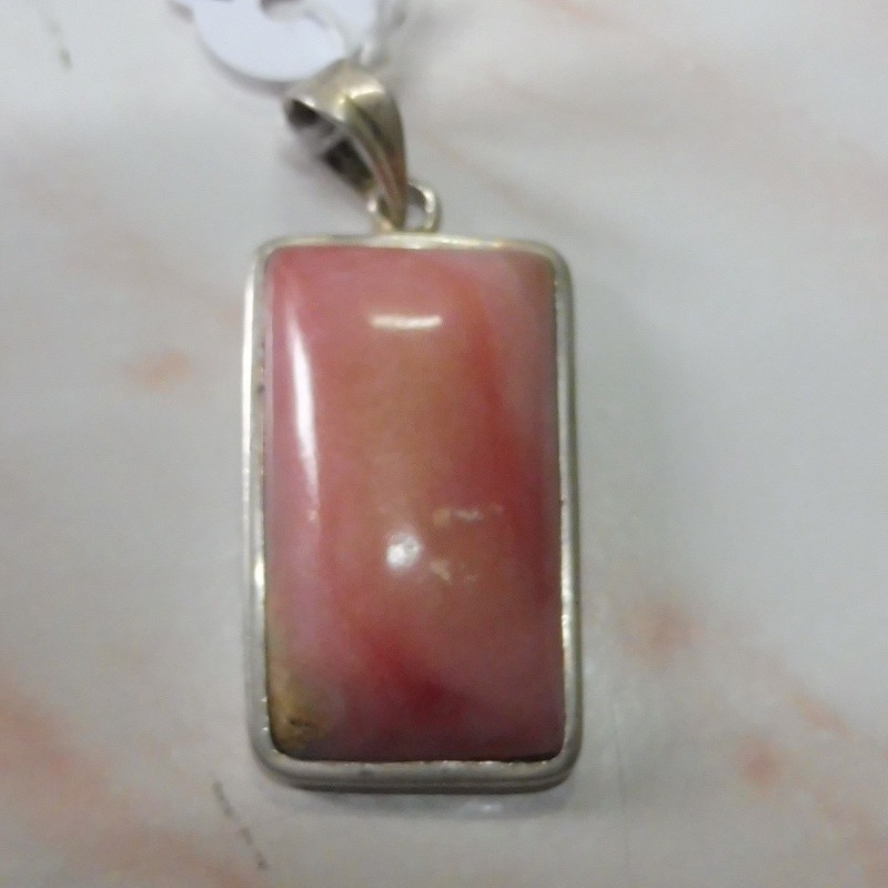 Andenopal pink in 925 Silber