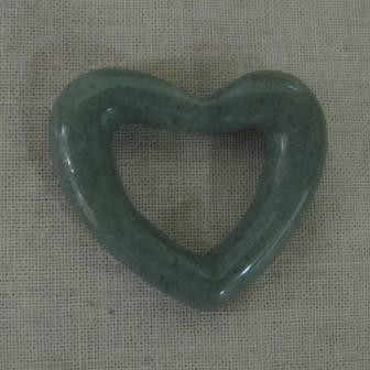 Aventurin Herz offen