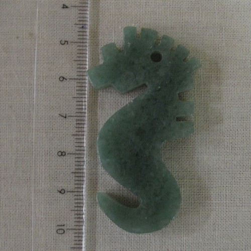 Aventurin Seepferdchen Anhänger 