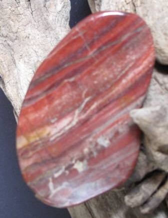 Buntjaspis Edelstein Scheibe