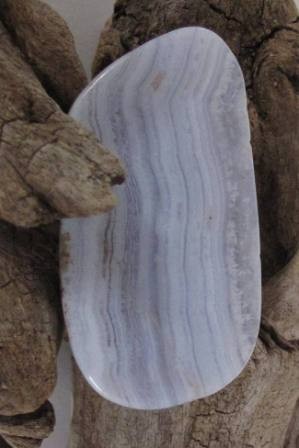 Chalcedon Edelstein Scheibe