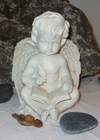 Engel schreibt ein Buch