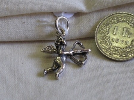 Engel Amor Silber Anhänger