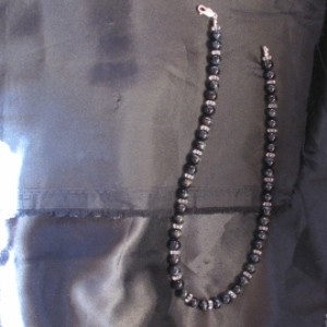 Falkenauge mit Iris Kristall 8x45cm 