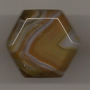 Achat Feenstein braun 3cm x 3cm, übers Eck 3,5cm