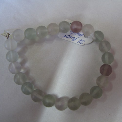 Fluorit Armband 8mm matt