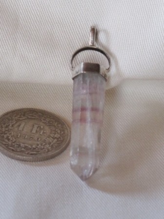 Fluorit Spitze Anhänger