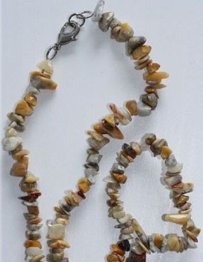 Grazy Lace Achat Splitterkette 45cm