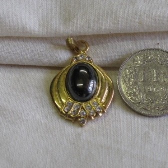 Hämatit goldfarben Anhänger