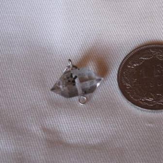 Herkimer Diamant Einer Anhänger