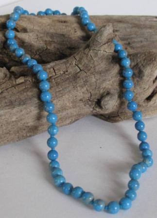 Howlith blau 6x50 cm