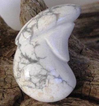 Howlith Lebensstein Anhänger