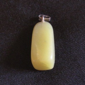 Jade gelb grün Anhänger