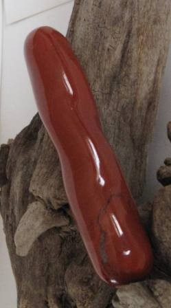 Jaspis rot Twistgriffel