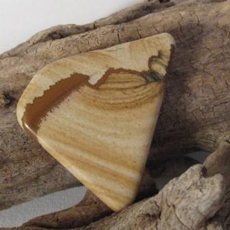 Landschaftsachat Scheibe