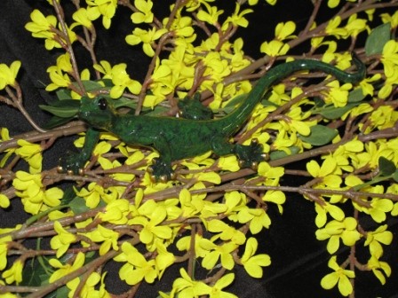 Lurch grün Kopf links , 275-2