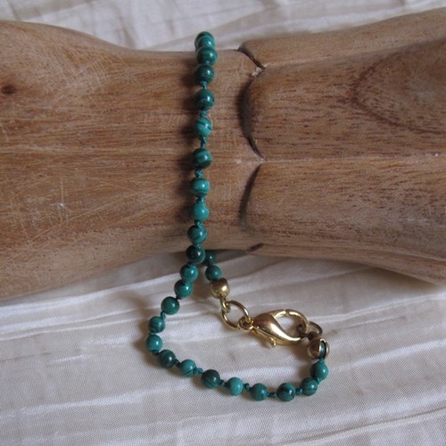 Malachit Armband 3x18cm 