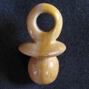 Nuggi gross Mookait  Anhänger