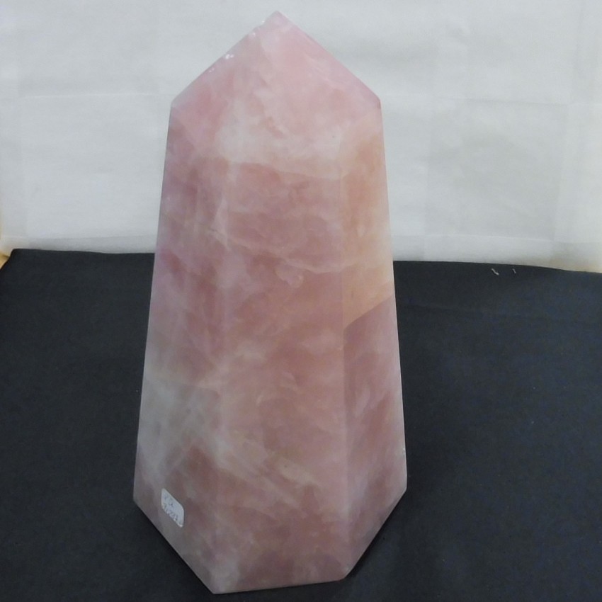 Rosenquarz Obeliske 165mm x 85mm