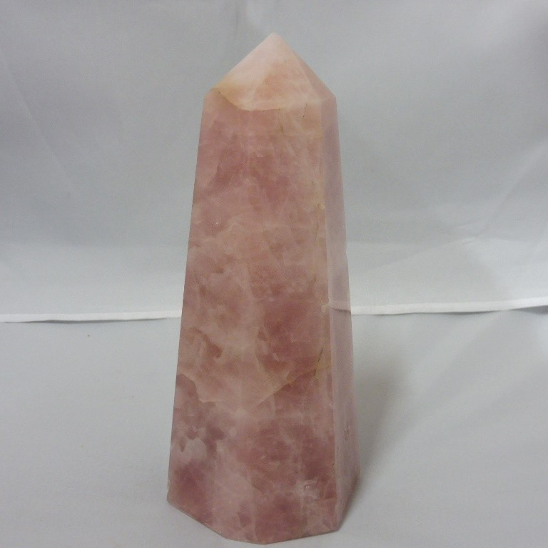 Rosenquarz Obeliske 190mm x 80mm