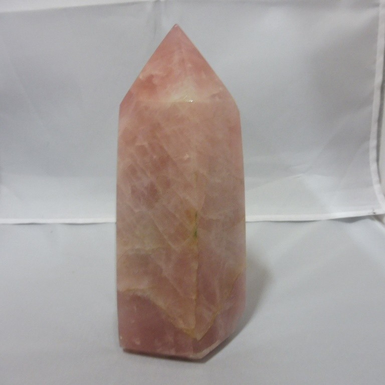 Rosenquarz Obeliske 170mm x 75mm