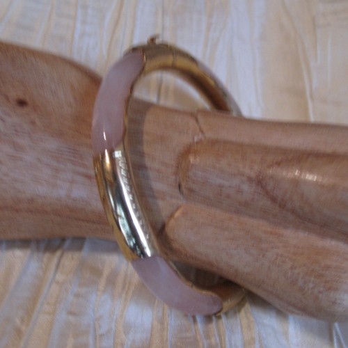 Rosenquarz Armband Reif