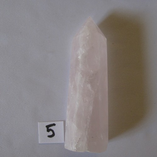 Rosenquarz Spitze 5