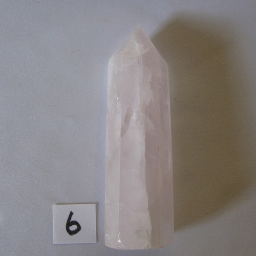 Rosenquarz Spitze 6