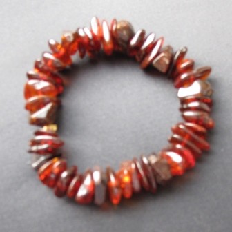 Bernstein Splitter Armband 18cm 