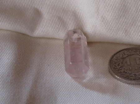 Rosenquarz Spitze gross Anhänger