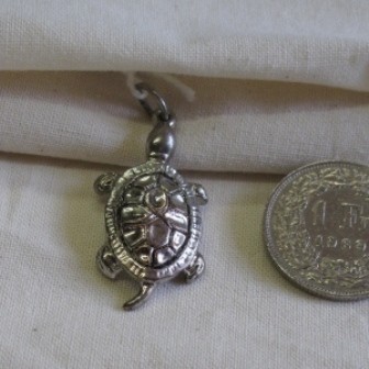 Schildkröte Silber Anhänger