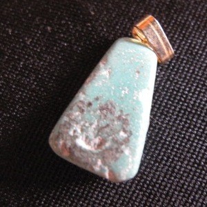 Türkis Trapez Anhänger