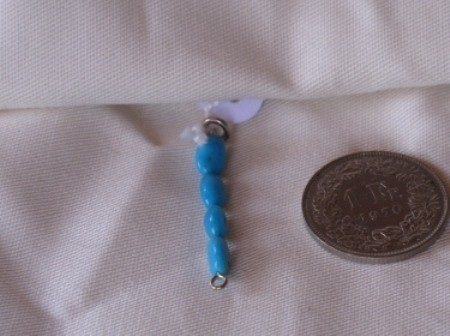 Türkis Arizona Stängeli Anhänger