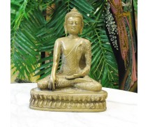 Medizin Buddha Thai aus Messing 20cm
