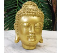 Buddha Thai Kopf golden klein