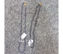 Iolith / Wassersaphir Halskette 4mm x 42cm