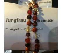 Jungfrau Sternzeichen Kugel Kinder Armketteli / Kinderhalskette