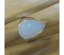 Opalglas Fingerring Grösse 57
