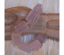 Rosenquarz Madegaskar Armband 