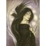 Dark Fairy with black Raven