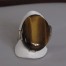 Tigerauge Fingerring Silber 56