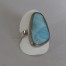 Larimar Silber Fingerring 57 