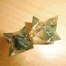 Moosachat Orgon Merkaba mit goldenen Splittern 2.4cm